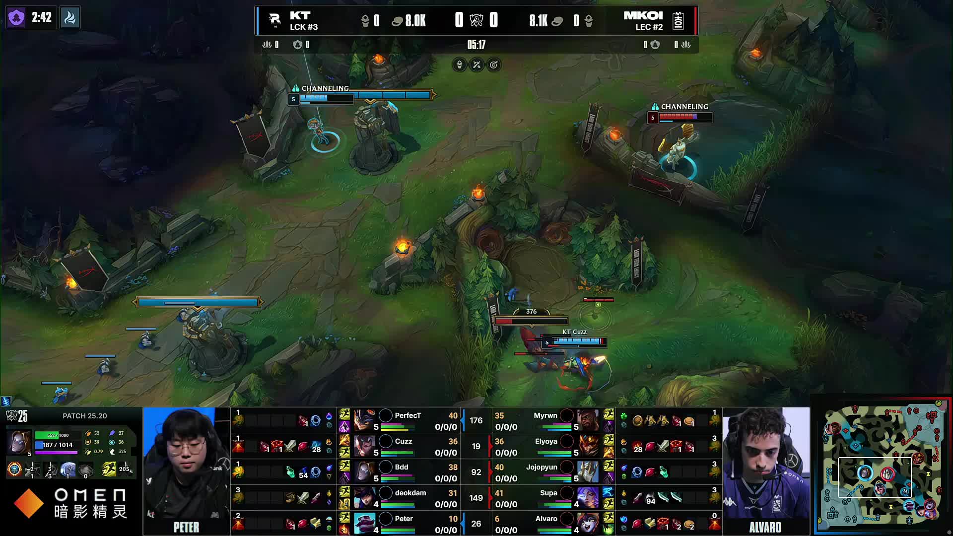 B8 对阵 Vitality ， Mouz 对阵 Spirit — 2025年StarLadder布达佩斯Major第三轮赛程